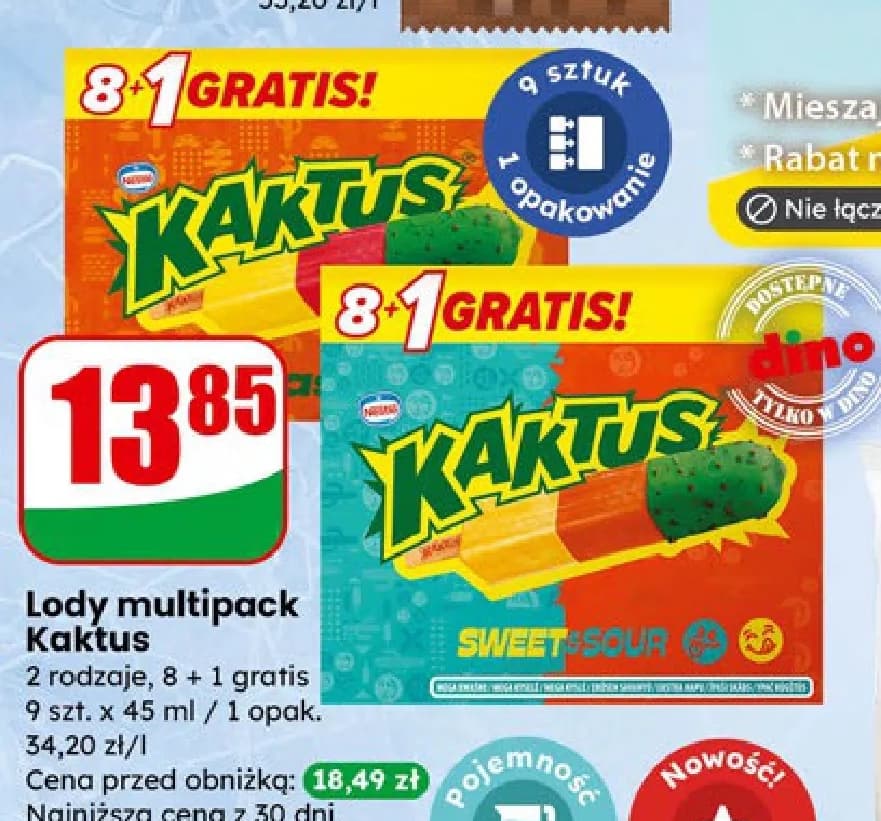 lody multipack sweet&sour