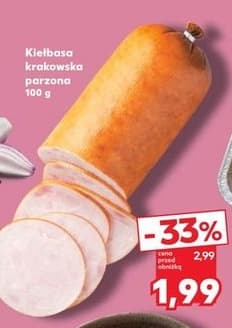kiełbasa krakowska parzona