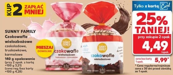 czokowafle wielozbożowe karmelowe