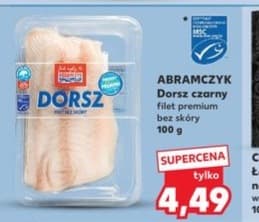 dorsz czarny filet premium bez skóry