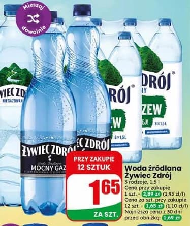 napój lekko gazowany