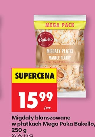 migdały w płatkach
