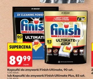 kapsułki do zmywarki ultimate lub ultimate plus