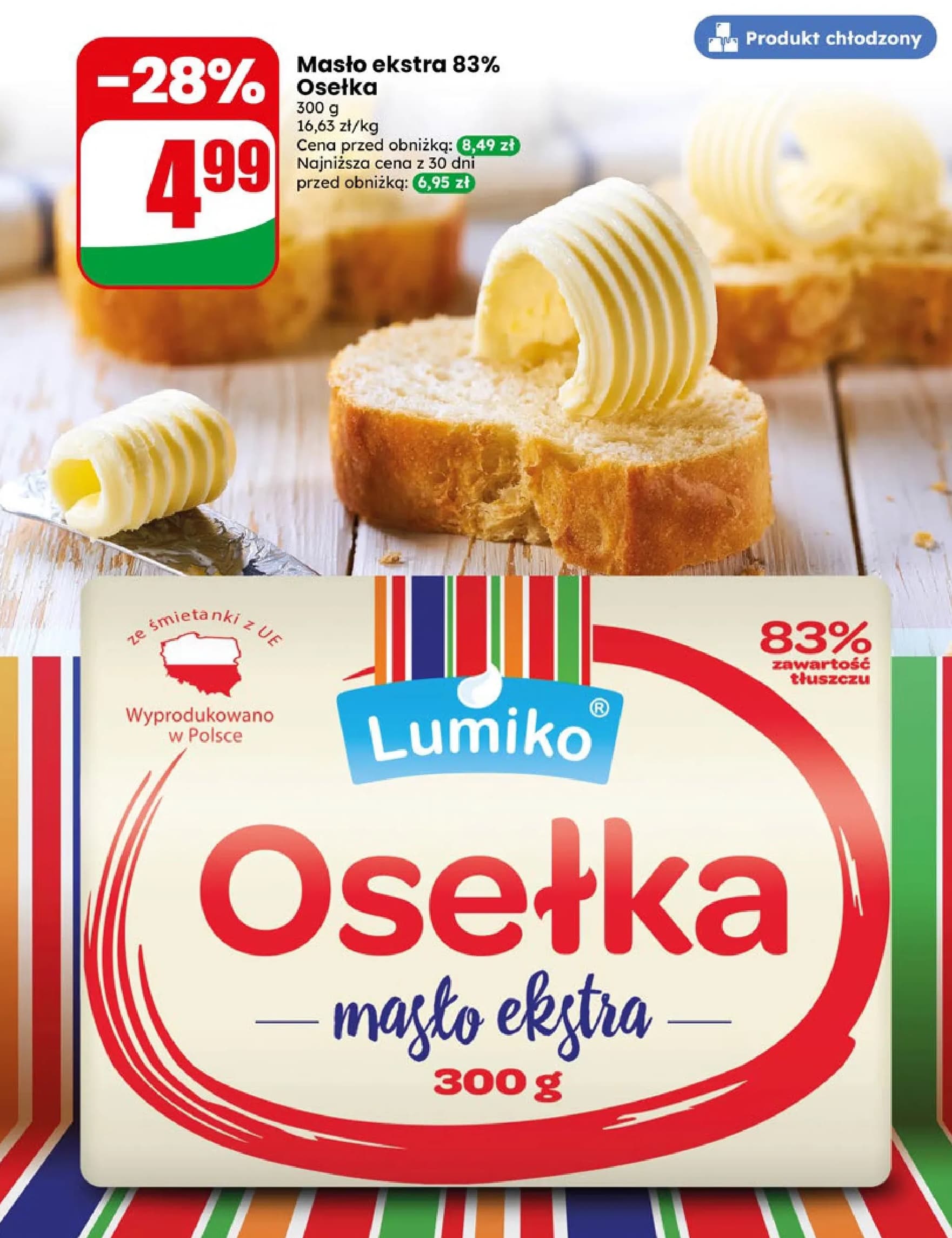 masło ekstra 83%