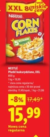 płatki kukurydziane xxl
