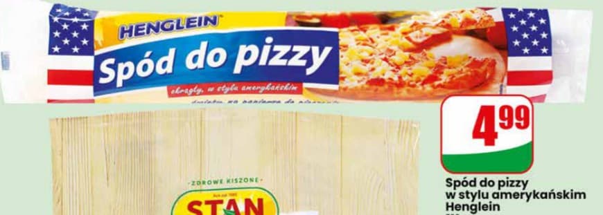 spód do pizzy w stylu amerykańskim