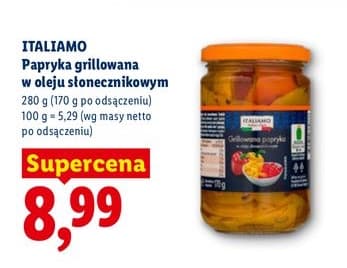papryka grillowana w oleju słonecznikowym