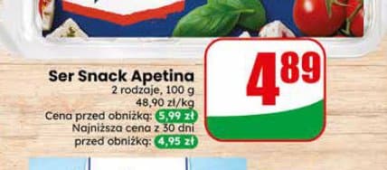 ser biały snack