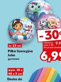 piłka licencyjna gumowa