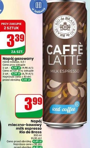 napój mleczno-kawowy milk espresso