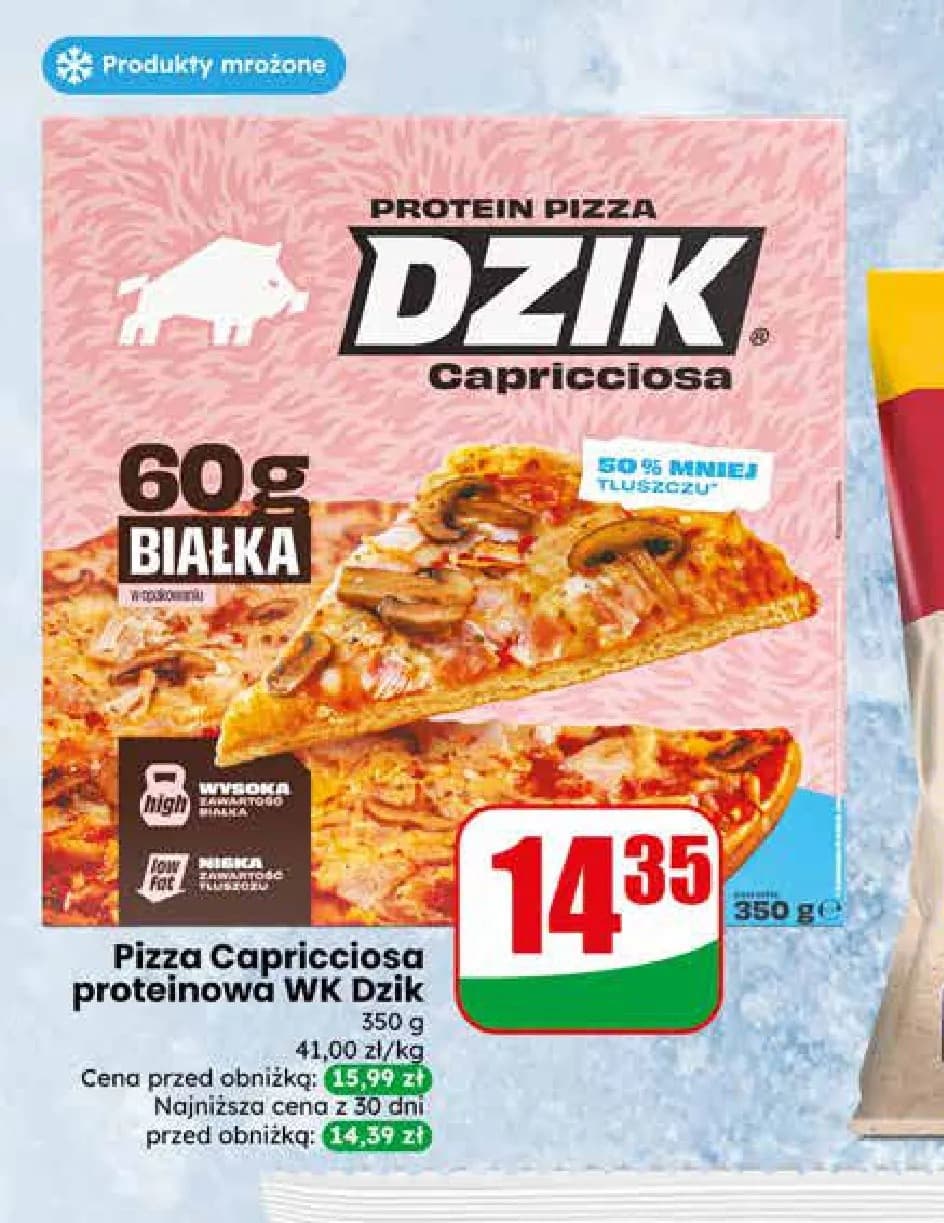 pizza capricciosa proteinowa