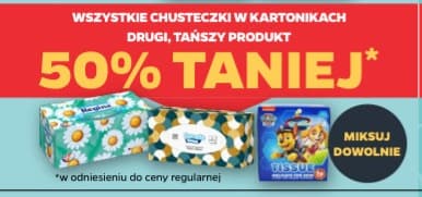 wszystkie chusteczki w kartonikach