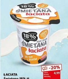 śmietana 18% tłuszczu