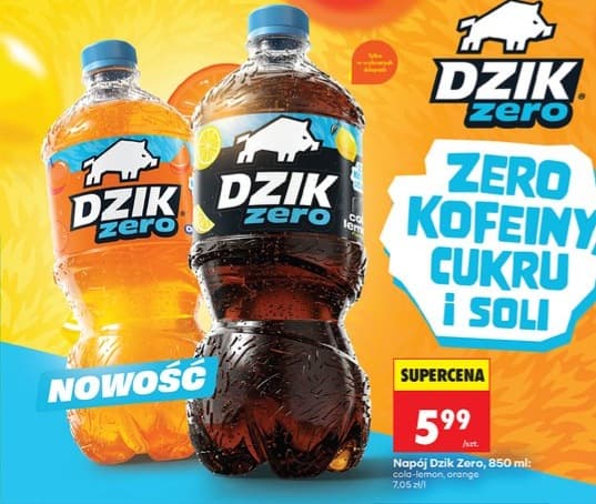 napój Dzik Zero