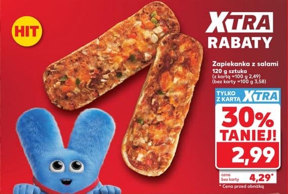 zapiekanka z salami
