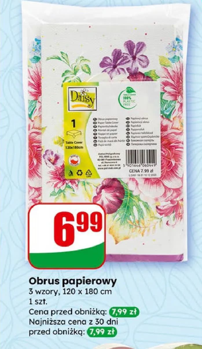 obrus papierowy