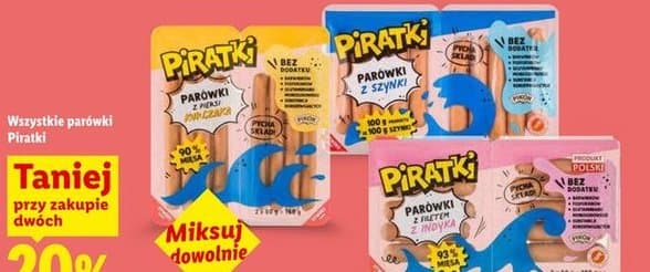 parówki różne rodzaje