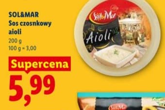 sos czosnkowy aioli
