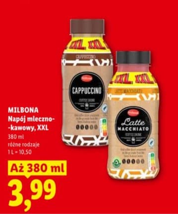 napój mleczno-kawowy