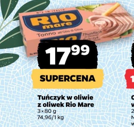 tuńczyk w oliwie