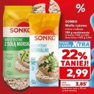 wafle ryżowe naturalne