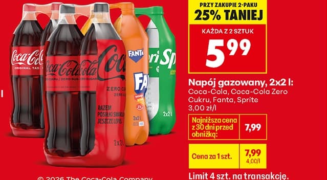 napój gazowany