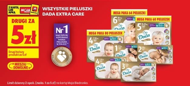pieluszki Dada Extra Care