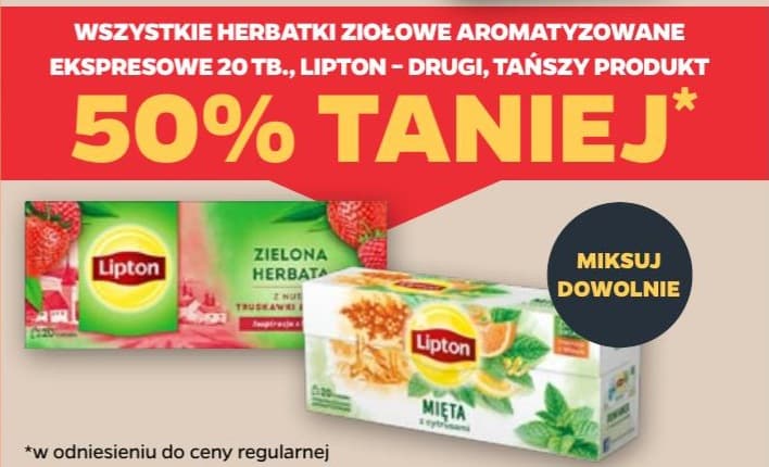 wszystkie herbatki ziołowe aromatyzowane ekspresowe