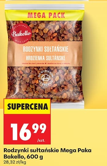 rodzynki sułtańskie