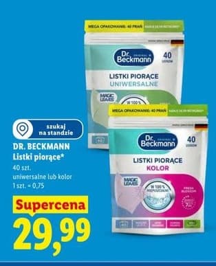 listki piorące