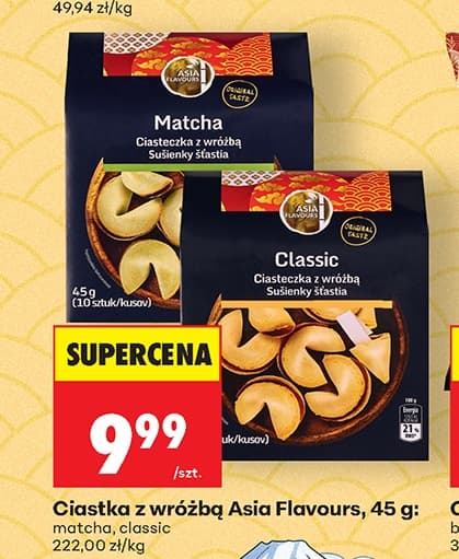 ciastka z wróżbą