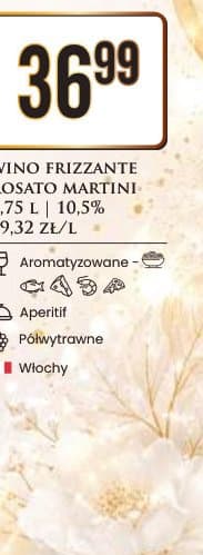 Martini wino frizzante rosato 0.75l