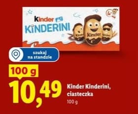 ciasteczka Kinderini