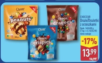 Draże/Drażetki z orzeszkami