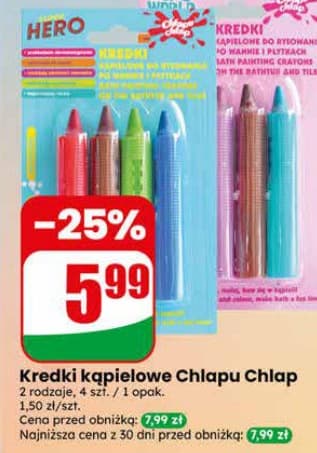 kredki kąpielowe