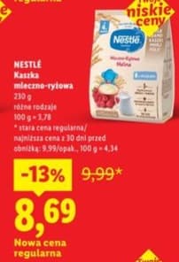 kaszka mleczno-ryżowa