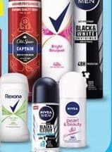 wszystkie dezodoranty i antyperspiranty