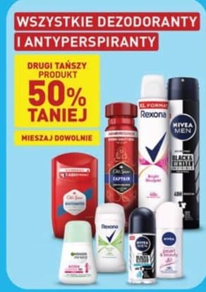 wszystkie dezodoranty i antyperspiranty