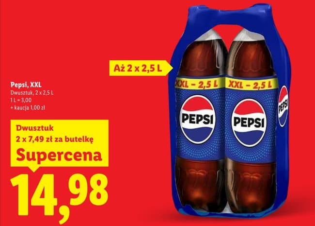napój gazowany cola