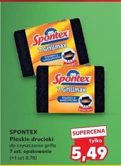 płaskie druciaki do czyszczenia grilla
