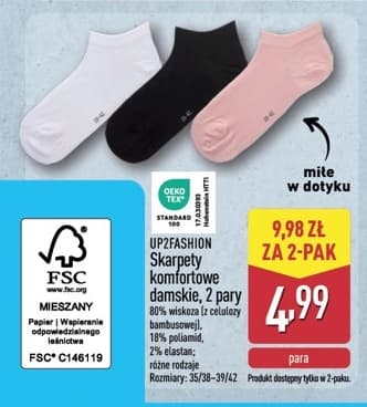 skarpety komfortowe damskie