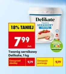 twaróg sernikowy naturalny