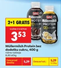 napój proteinowy bez dodatku cukru