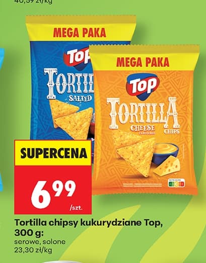 chipsy tortilla kukurydziane