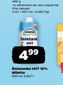 śmietanka UHT 12%
