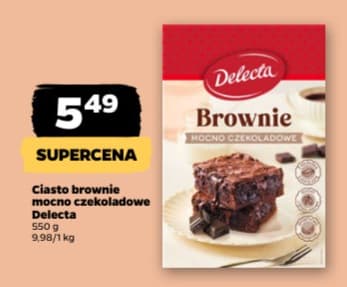 ciasto brownie mocno czekoladowe