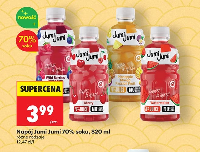 napój niegazowany