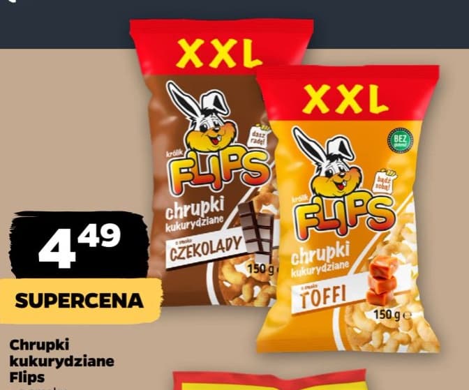 chrupki kukurydziane o smaku czekolady