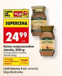 Jacobs kawa rozpuszczalna cronat gold 200g