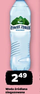 woda źródlana niegazowana